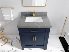 Cambridge 30 in. W x 22 in. D Single Sink Bathroom Vanity - photo 37