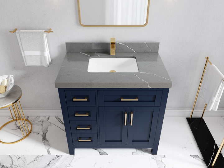 Cambridge 36 in. W x 22 in. D Single Center Sink Bathroom vanity - photo 43