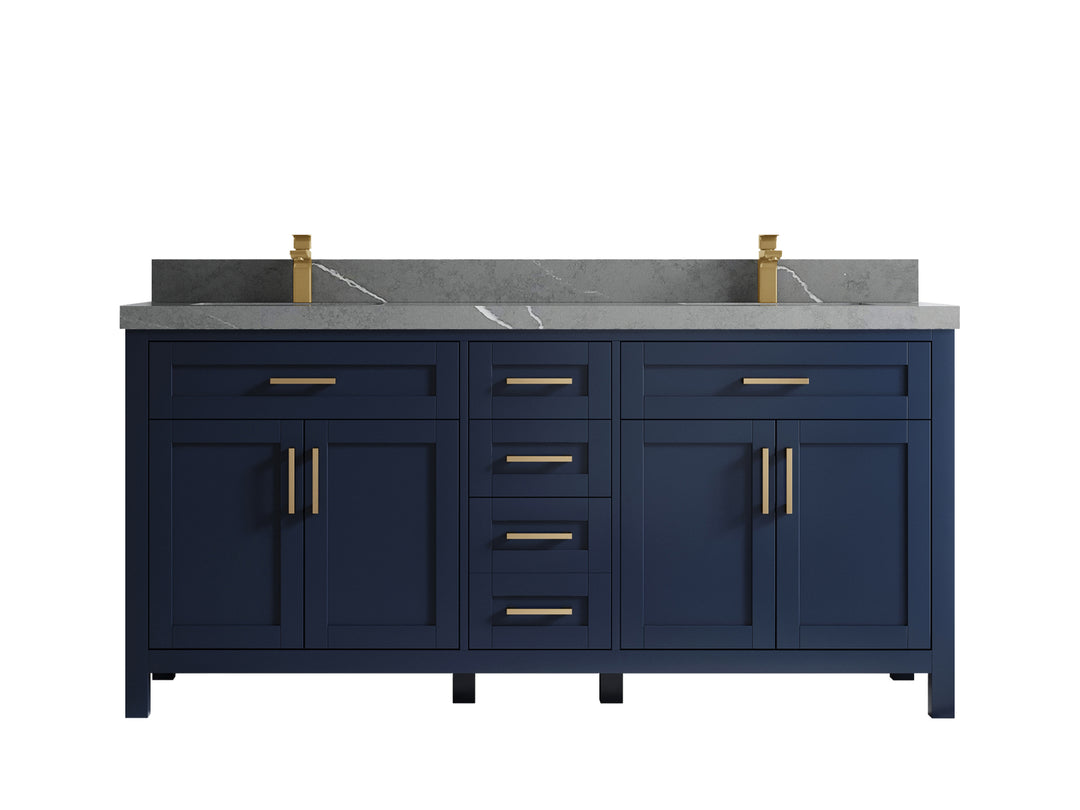 Cambridge 72 in. W x 22 in. D Double Sink Bathroom Vanity