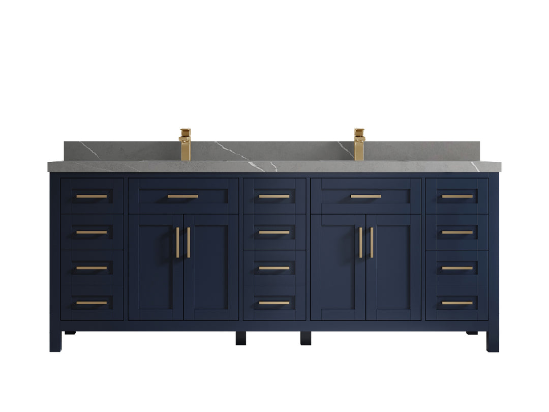 Cambridge 84 in. W x 22 in. D Double Sink Bathroom Vanity