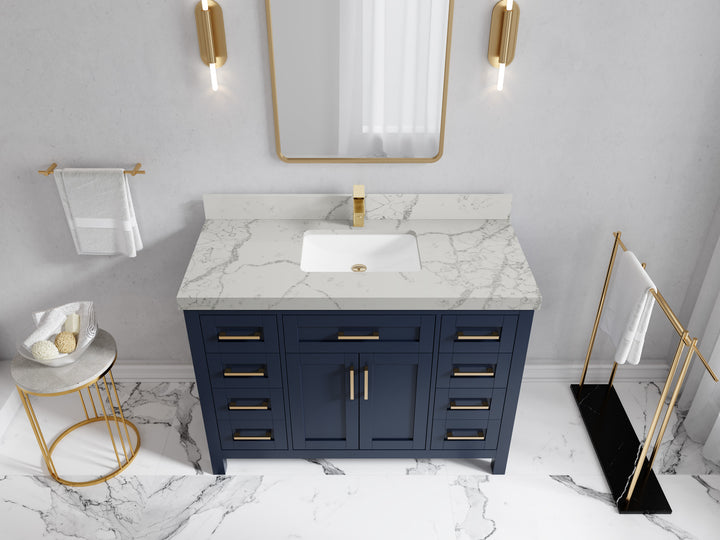 Cambridge 48 in. W x 22 in. D Single Sink Bathroom Vanity - photo 42