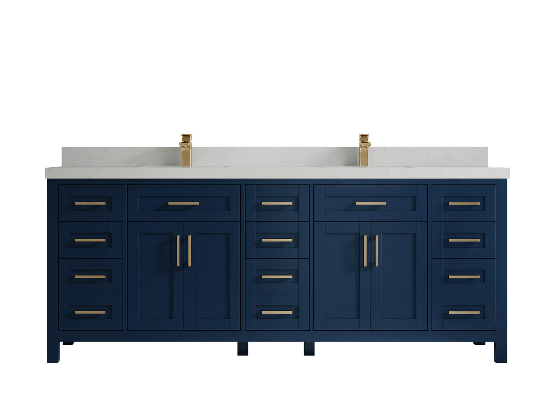 Cambridge 84 in. W x 22 in. D Double Sink Bathroom Vanity