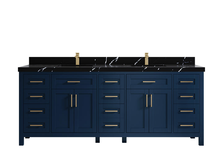 Cambridge 84 in. W x 22 in. D Double Sink Bathroom Vanity - photo 47