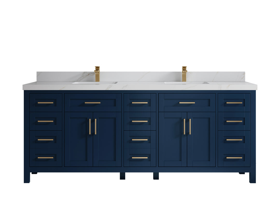 Cambridge 84 in. W x 22 in. D Double Sink Bathroom Vanity