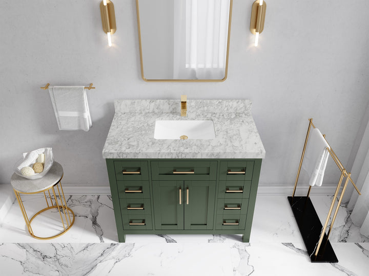 Cambridge 42 in. W x 22 in. D Single Sink Bathroom Vanity - photo 28