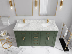 Cambridge 60 in. W x 22 in. D Double Sink Bathroom Vanity - photo 15