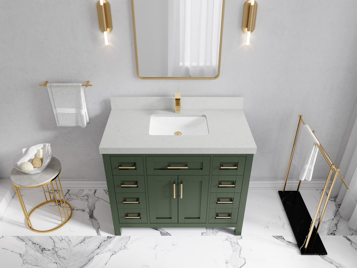 Cambridge 42 in. W x 22 in. D Single Sink Bathroom Vanity - photo 30