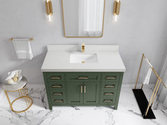 Cambridge 48 in. W x 22 in. D Single Sink Bathroom Vanity - photo 43