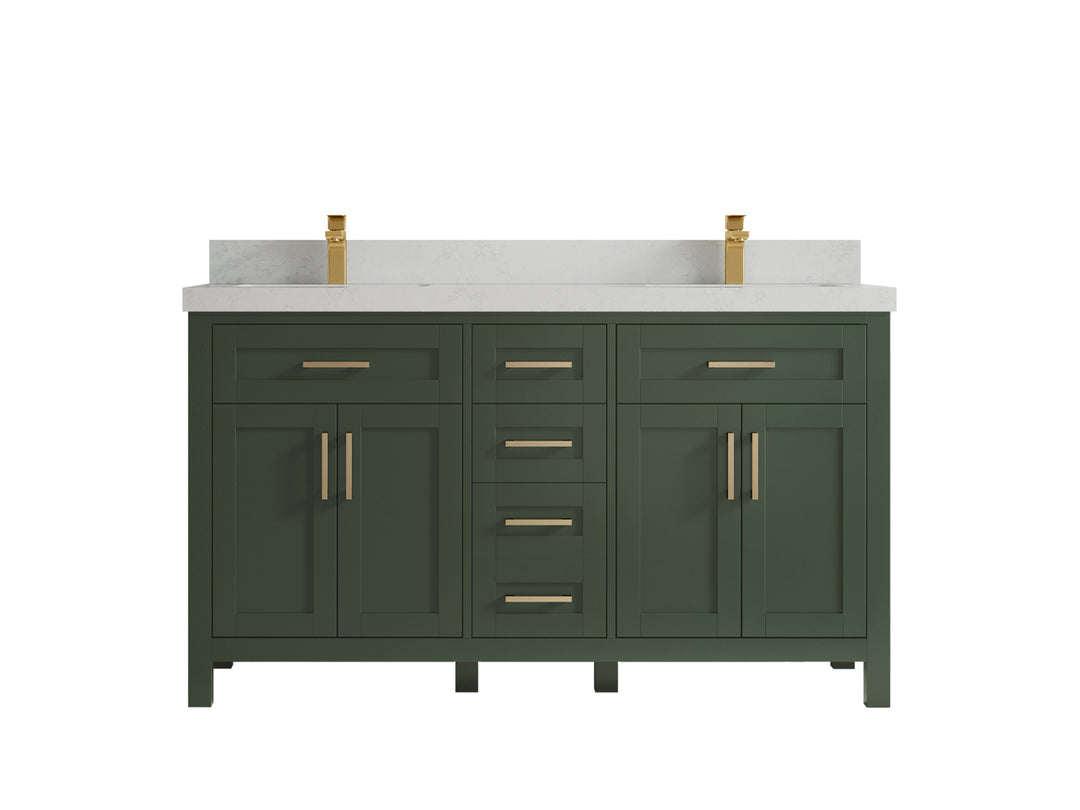 Cambridge 60 in. W x 22 in. D Double Sink Bathroom Vanity