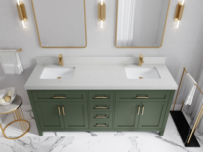 Cambridge 72 in. W x 22 in. D Double Sink Bathroom Vanity