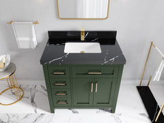 Cambridge 36 in. W x 22 in. D Single Center Sink Bathroom vanity - photo 11
