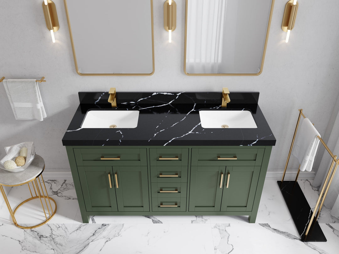 Cambridge 60 in. W x 22 in. D Double Sink Bathroom Vanity