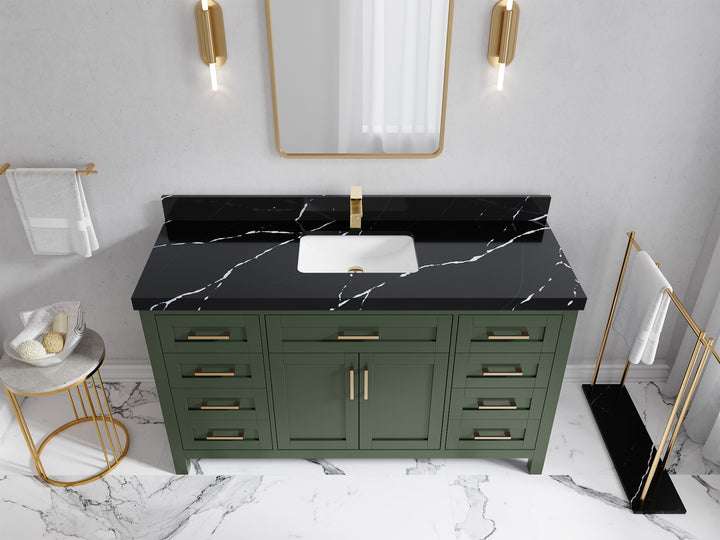 Cambridge 60 in. W x 22 in. D Single Sink Bathroom Vanity - photo 46