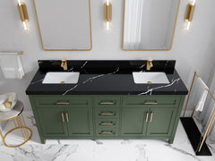 Cambridge 72 in. W x 22 in. D Double Sink Bathroom Vanity - photo 11