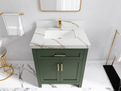 Cambridge 30 in. W x 22 in. D Single Sink Bathroom Vanity - photo 13