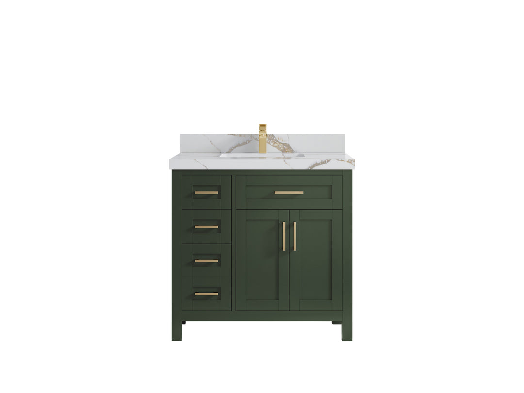 Cambridge 36 in. W x 22 in. D Single Center Sink Bathroom vanity