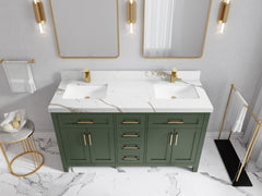 Cambridge 60 in. W x 22 in. D Double Sink Bathroom Vanity - photo 43