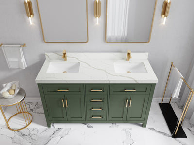 Cambridge 60 in. W x 22 in. D Double Sink Bathroom Vanity