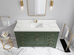 Cambridge 60 in. W x 22 in. D Single Sink Bathroom Vanity - photo 7