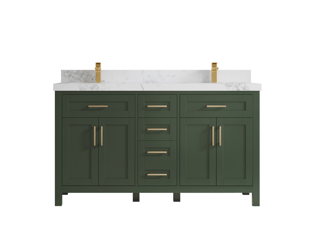Cambridge 60 in. W x 22 in. D Double Sink Bathroom Vanity