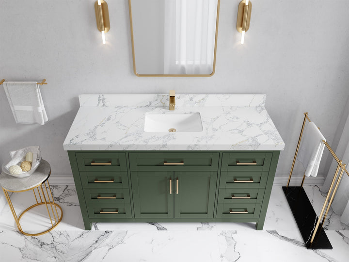 Cambridge 60 in. W x 22 in. D Single Sink Bathroom Vanity - photo 16