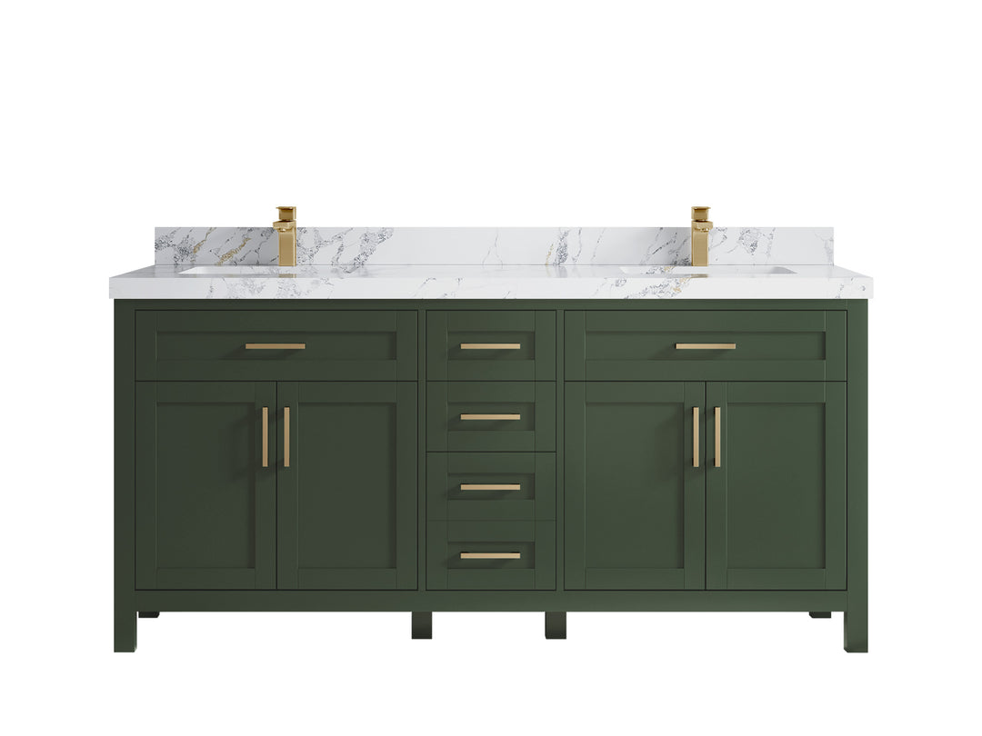 Cambridge 72 in. W x 22 in. D Double Sink Bathroom Vanity