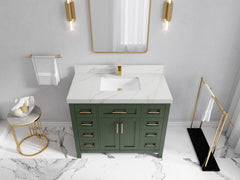 Cambridge 42 in. W x 22 in. D Single Sink Bathroom Vanity - photo 21