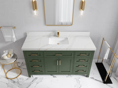 Cambridge 60 in. W x 22 in. D Single Sink Bathroom Vanity - photo 13