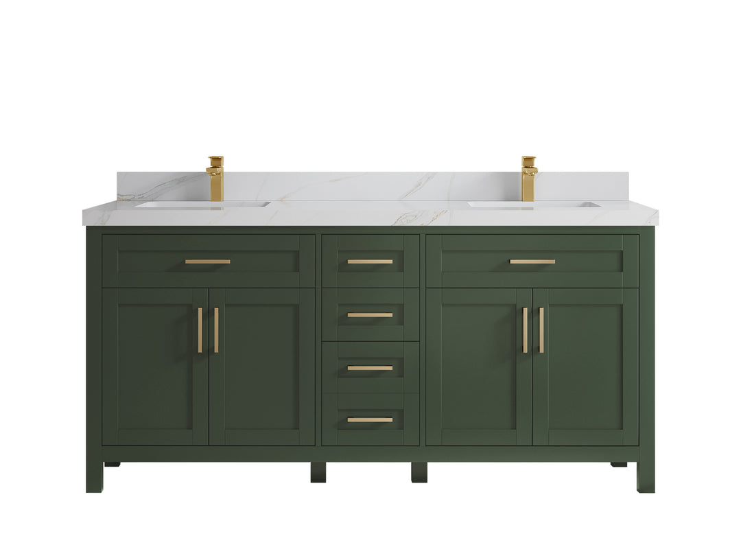 Cambridge 72 in. W x 22 in. D Double Sink Bathroom Vanity