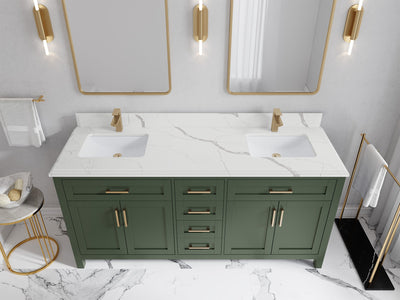 Cambridge 72 in. W x 22 in. D Double Sink Bathroom Vanity