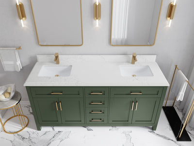 Cambridge 72 in. W x 22 in. D Double Sink Bathroom Vanity