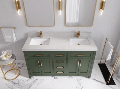 Cambridge 60 in. W x 22 in. D Double Sink Bathroom Vanity