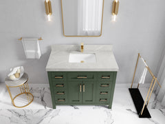 Cambridge 42 in. W x 22 in. D Single Sink Bathroom Vanity - photo 35