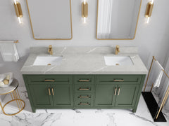 Cambridge 72 in. W x 22 in. D Double Sink Bathroom Vanity - photo 35