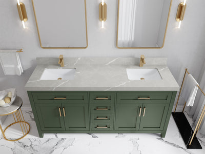 Cambridge 72 in. W x 22 in. D Double Sink Bathroom Vanity