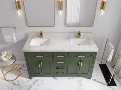 Cambridge 60 in. W x 22 in. D Double Sink Bathroom Vanity
