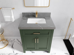 Cambridge 30 in. W x 22 in. D Single Sink Bathroom Vanity - photo 37