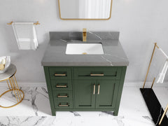 Cambridge 36 in. W x 22 in. D Single Center Sink Bathroom vanity - photo 37