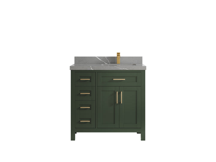 Cambridge 36 in. W x 22 in. D Right Offset Sink Bathroom Vanity - photo 43