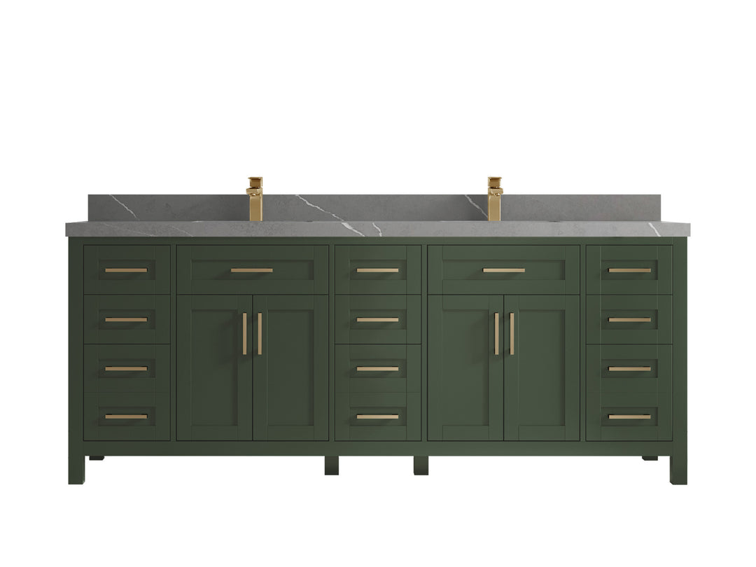 Cambridge 84 in. W x 22 in. D Double Sink Bathroom Vanity