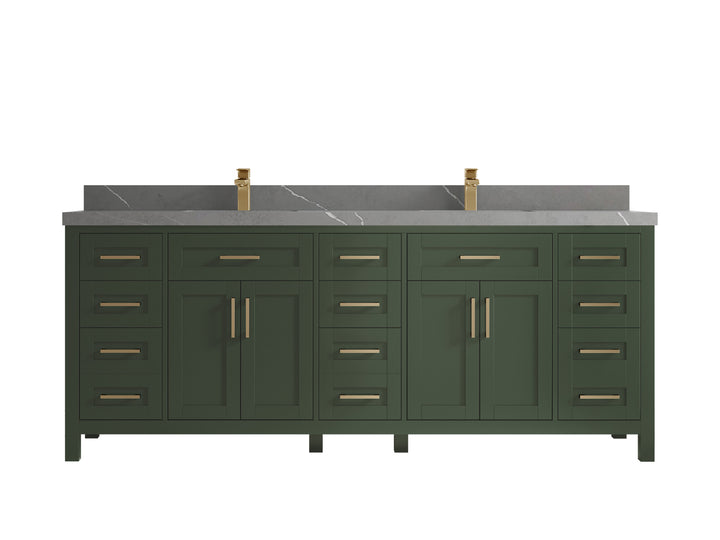Cambridge 84 in. W x 22 in. D Double Sink Bathroom Vanity - photo 19