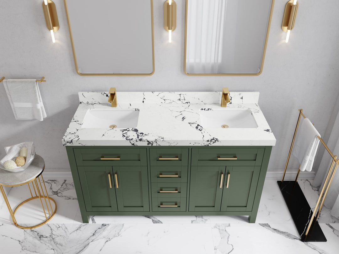 Cambridge 60 in. W x 22 in. D Double Sink Bathroom Vanity