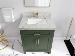 Cambridge 30 in. W x 22 in. D Single Sink Bathroom Vanity - photo 7