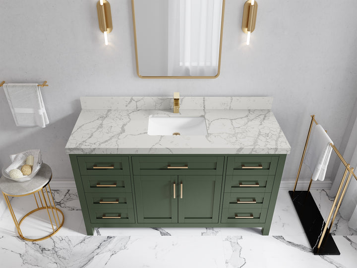 Cambridge 60 in. W x 22 in. D Single Sink Bathroom Vanity - photo 42