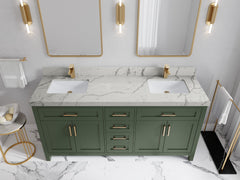 Cambridge 72 in. W x 22 in. D Double Sink Bathroom Vanity - photo 7