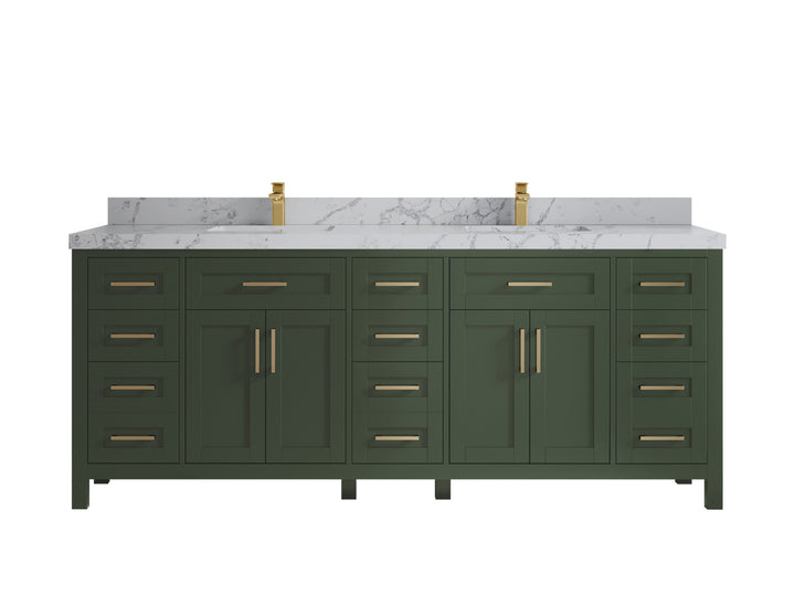 Cambridge 84 in. W x 22 in. D Double Sink Bathroom Vanity - photo 41