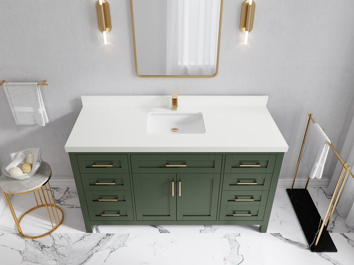 Cambridge 60 in. W x 22 in. D Single Sink Bathroom Vanity - photo 44