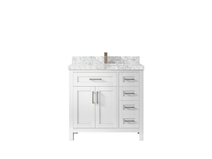 Cambridge 36 in. W x 22 in. D Single Center Sink Bathroom Vanity - photo 22