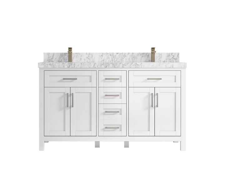 Cambridge 60 in. W x 22 in. D Double Sink Bathroom Vanity - photo 29