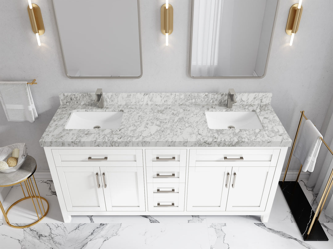 Cambridge 72 in. W x 22 in. D Double Sink Bathroom Vanity